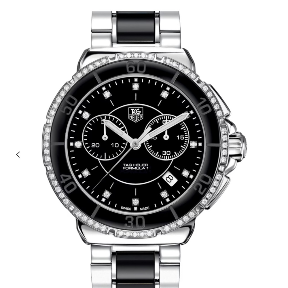 Tag Heuer 72 diamonds, unisex FORMULA 1 - Chronograph Watch - Picture 3 of 16